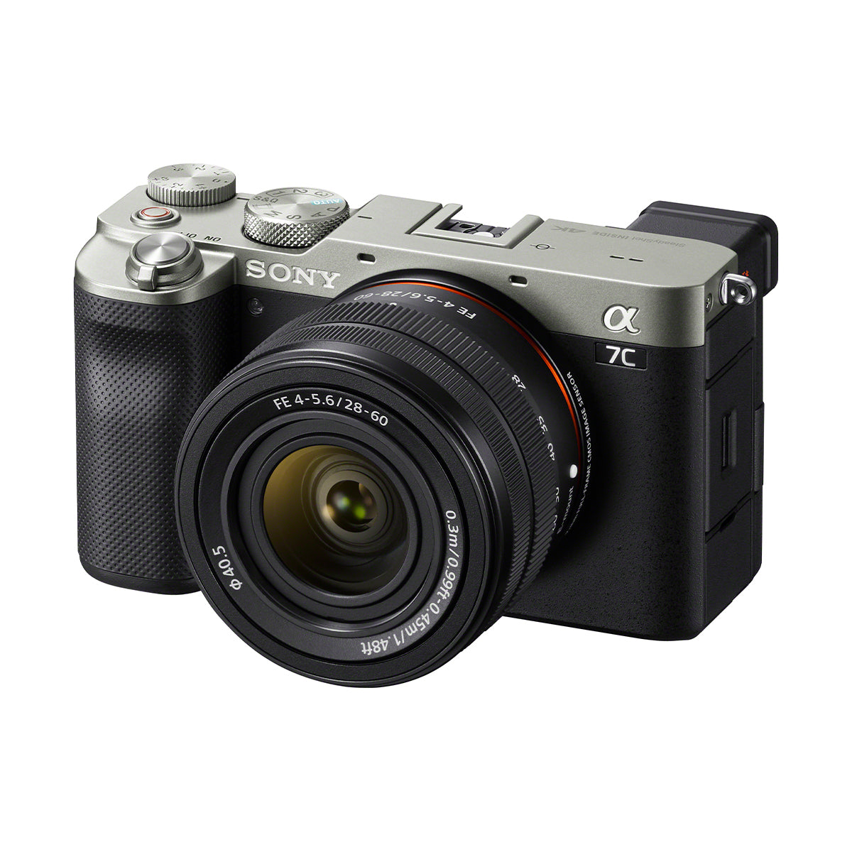 Sony Alpha a7C Full Frame Mirrorless Camera with FE 28-60mm f/4-5.6 Lens (Silver)