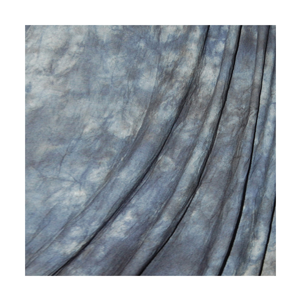 Savage Blue Winter Crushed Muslin 10’x24’