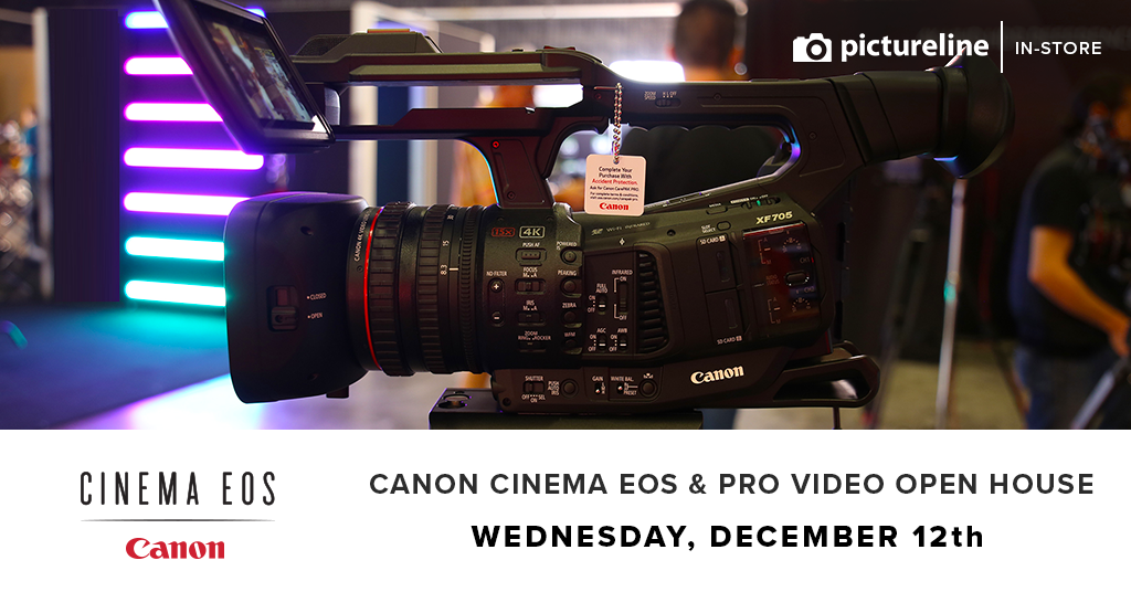 Canon Cinema EOS & Professional Video Open House (December 12th, Wednesday)