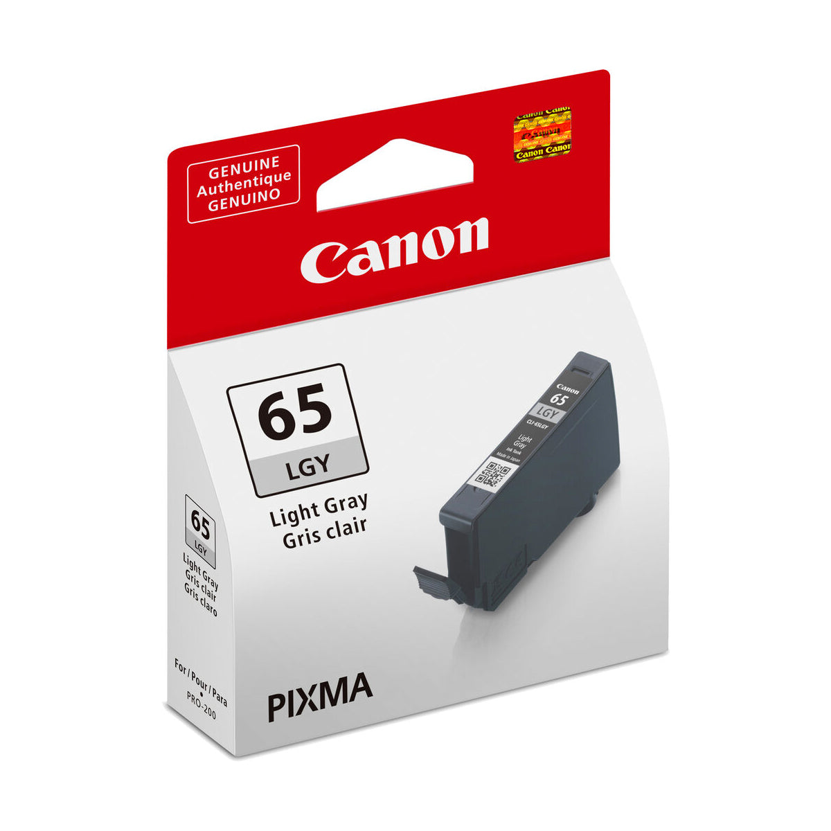 Canon CLI-65 Light Gray (LGY) Ink Cartridge (Pixma PRO-200)