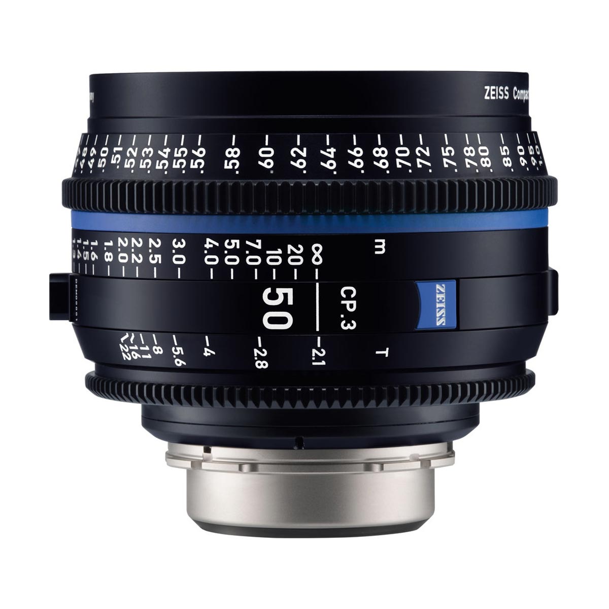 ZEISS CP.3 50mm T2.1 Compact Prime Lens (Sony E Mount, Feet)