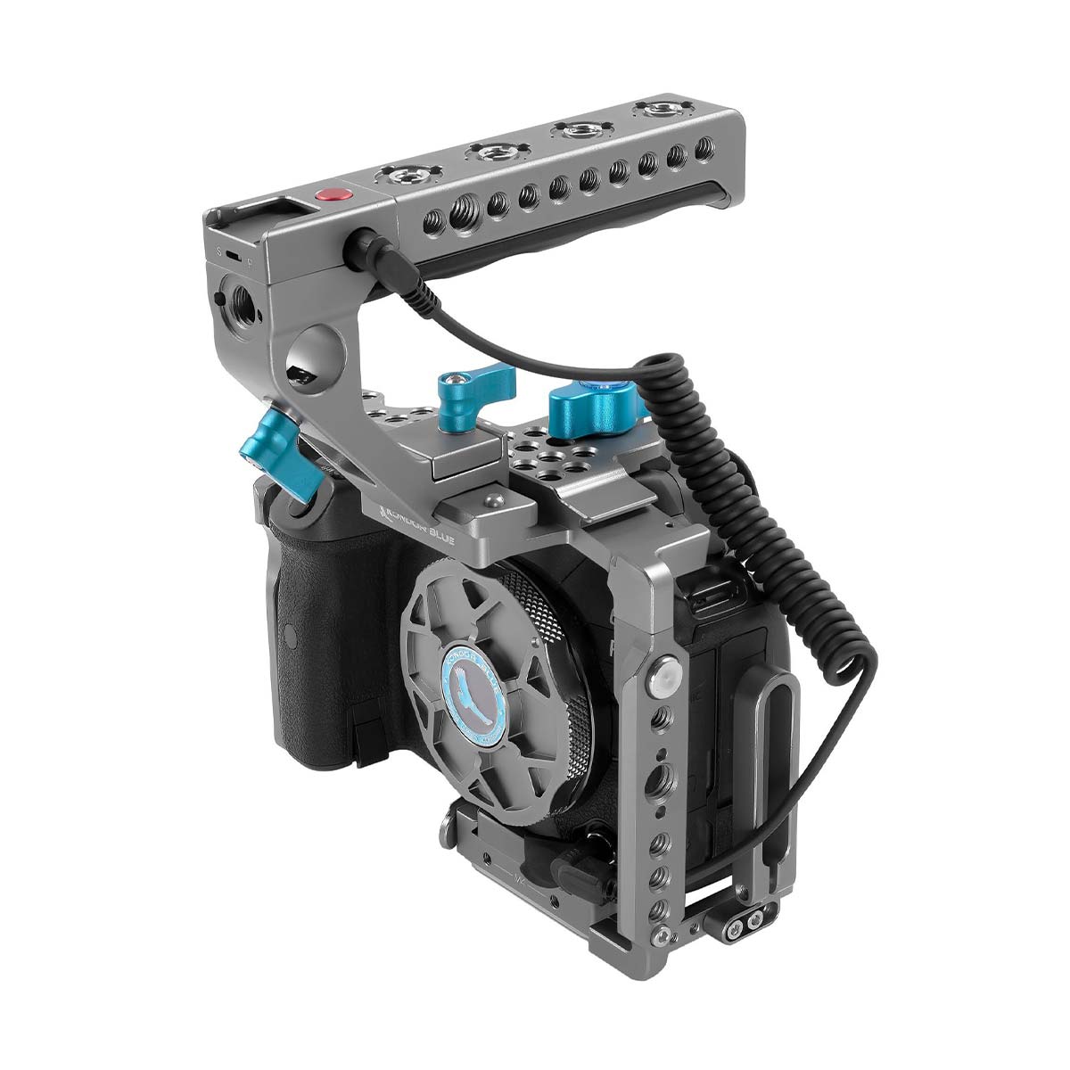 Kondor Blue Canon R5/R6/R Full Cage with Top Handle