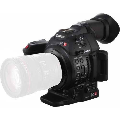 Canon EOS C100 Mark II Cinema Camera (Body Only), video cinema cameras, Canon - Pictureline  - 2