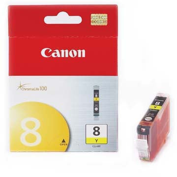 Canon Ink CLI-8Y Yellow, printers ink small format, Canon - Pictureline 