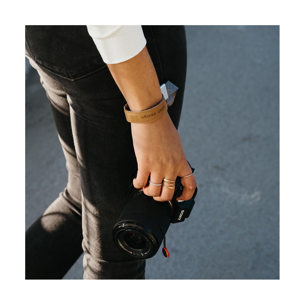 Peak Design Cuff Camera Wrist Strap - Ash