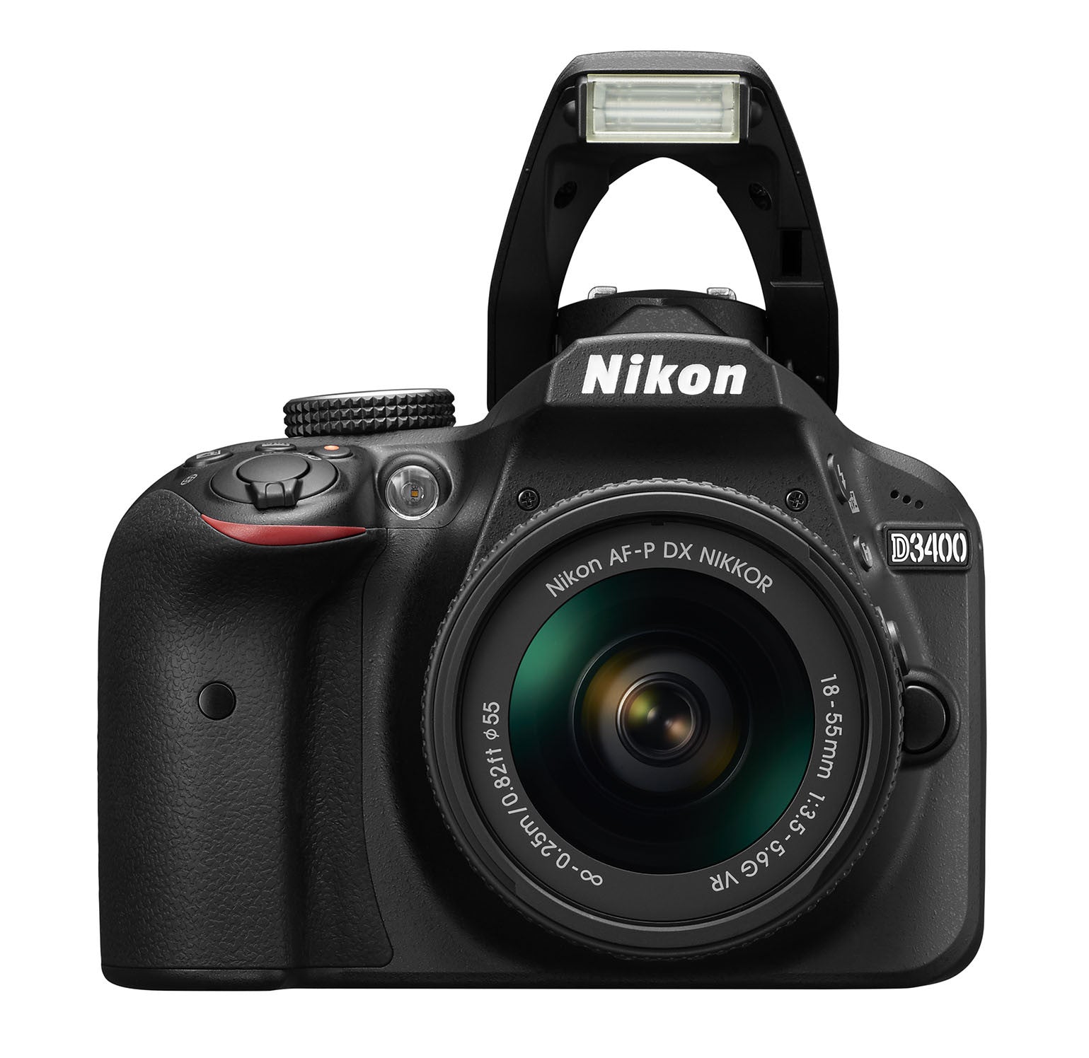 Nikon D3400 DX-format Digital SLR Kit w/ 18-55mm DX G VR Zoom Lens Black, camera dslr cameras, Nikon - Pictureline  - 9