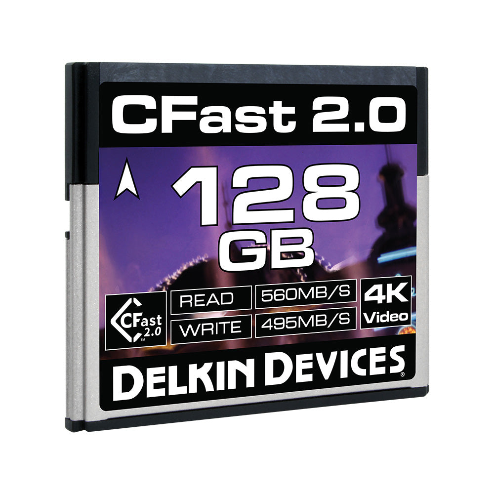 Delkin 128GB Cinema CFast 2.0 Memory Card