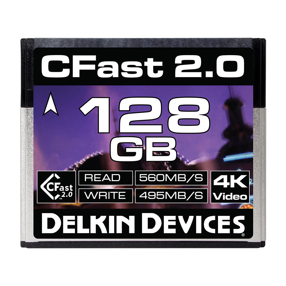 Delkin 128GB Cinema CFast 2.0 Memory Card