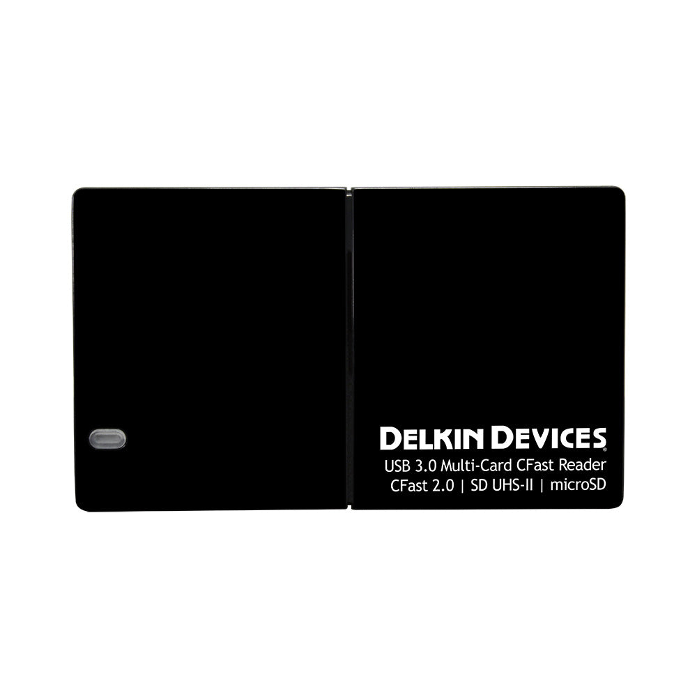 Delkin USB 3.0 CFast 2.0, SD UHS-II & microSD Reader