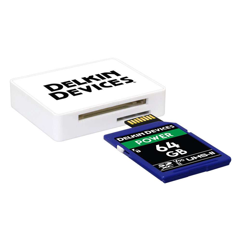 Delkin qwikVIEW Lightning/MicroUSB SD Mobile Card Reader