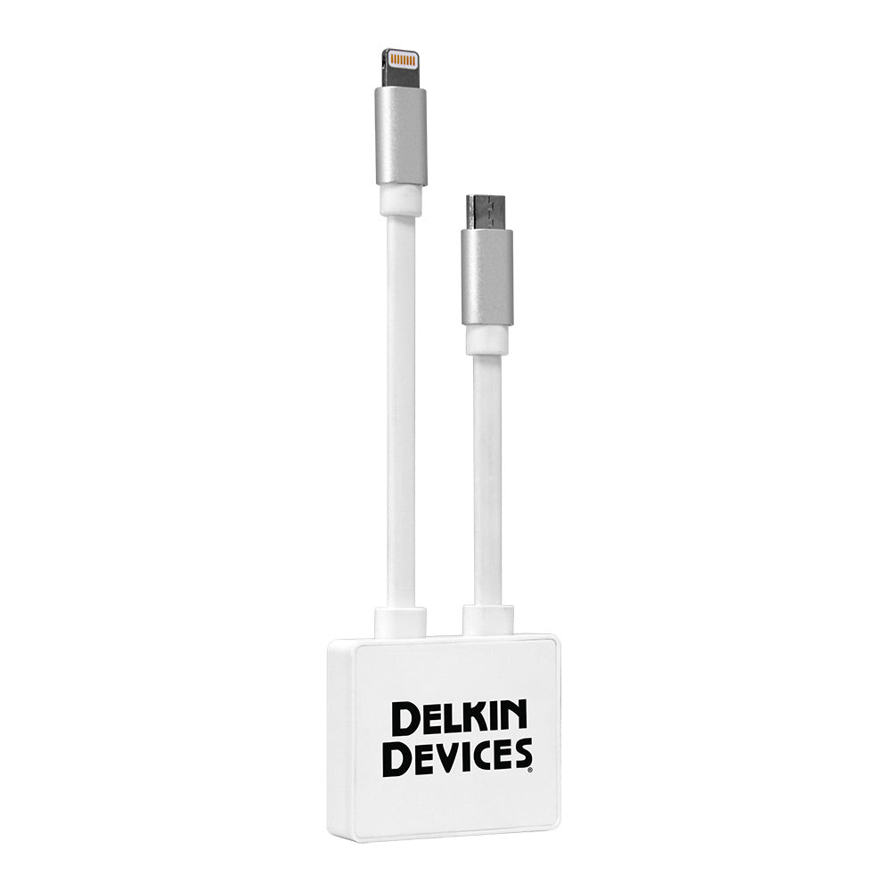 Delkin quikVIEW Lightning/Micro-USB SD & microSD Mobile Reader