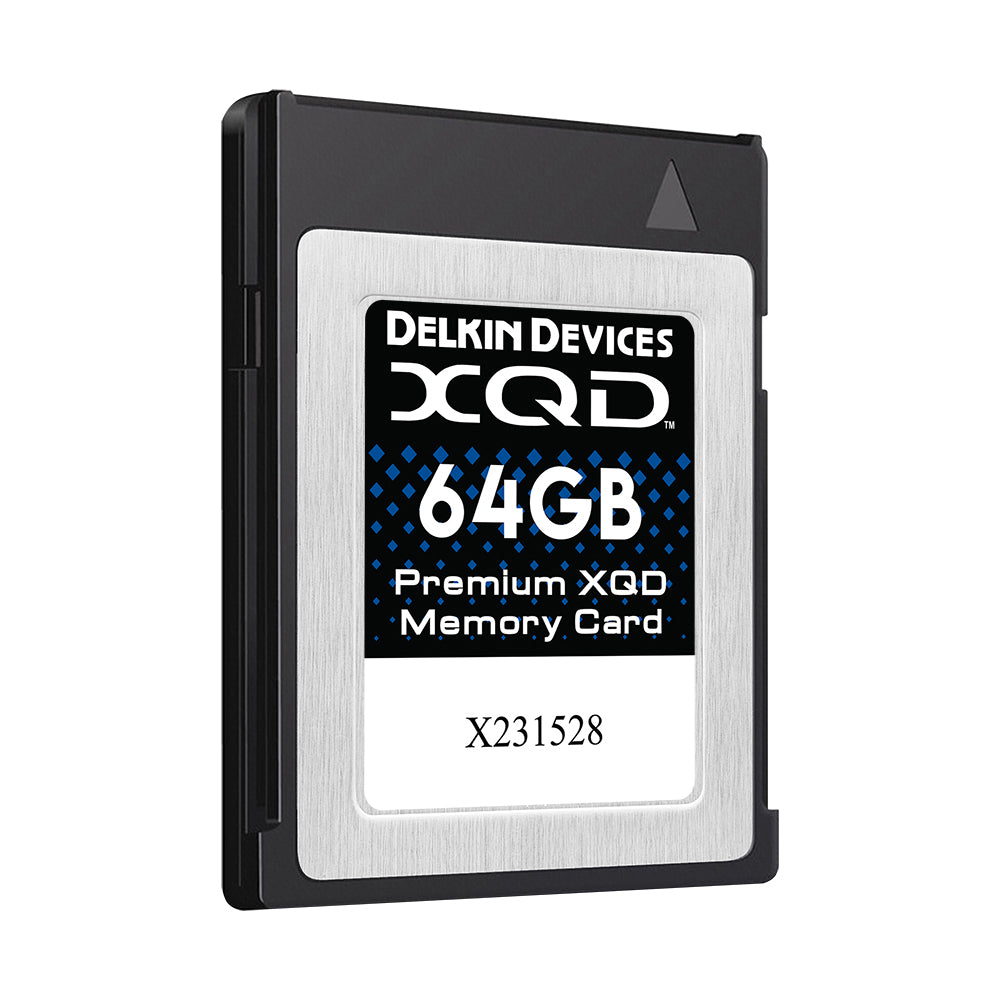 Delkin 64GB Premium XQD 2.0 Memory Card