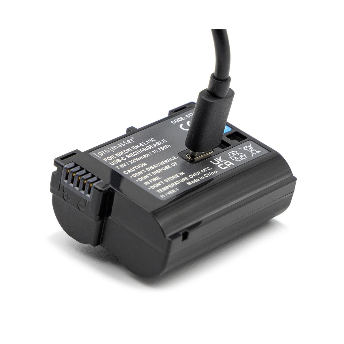 ProMaster EN-EL15c Li-ion Battery with USB-C Charging for Nikon