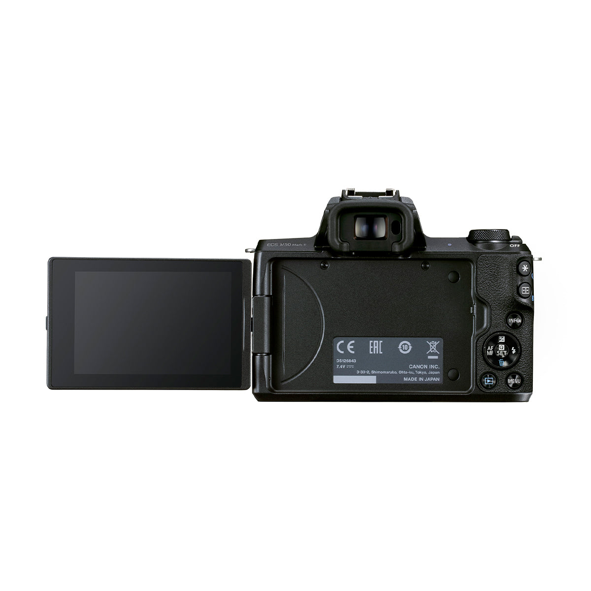 Canon EOS M50 Mark II with EF-M 15-45mm IS STM & EF-M 55-200 IS STM Lens Kit