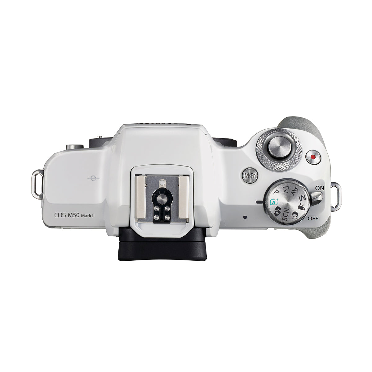 Canon EOS M50 Mark II with EF-M 15-45mm IS STM Lens Kit (White)