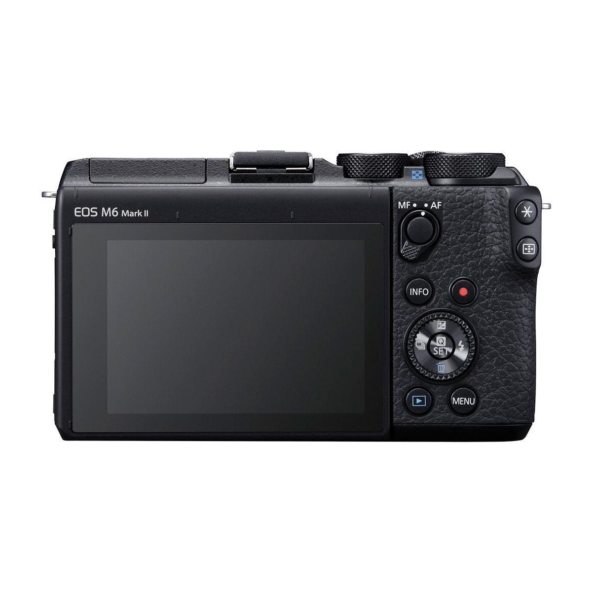 Canon EOS M6 Mark II Mirrorless Camera with EF-M 15-45mm IS STM Lens and EVF (Black)