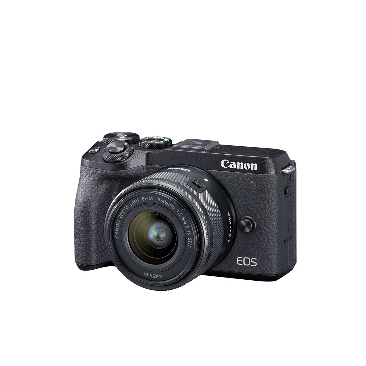 Canon EOS M6 Mark II Mirrorless Camera with EF-M 15-45mm IS STM Lens Specialty Kit (Black)