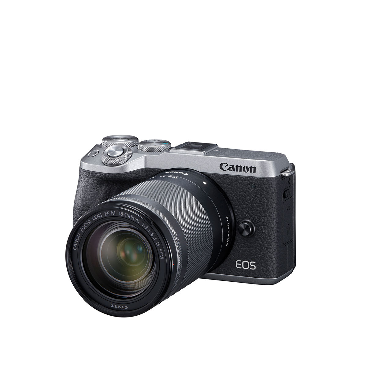 Canon EOS M6 Mark II Mirrorless Camera with EF-M 18-150mm IS STM Lens and EVF (Silver)