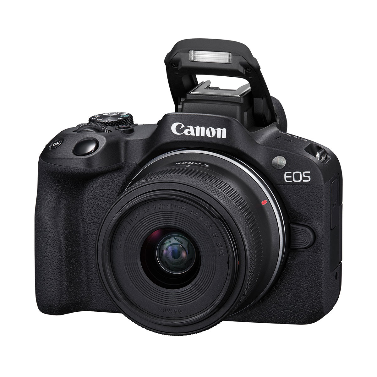 Canon EOS R50 Mirrorless Digital Camera with 18-45mm Lens (White)