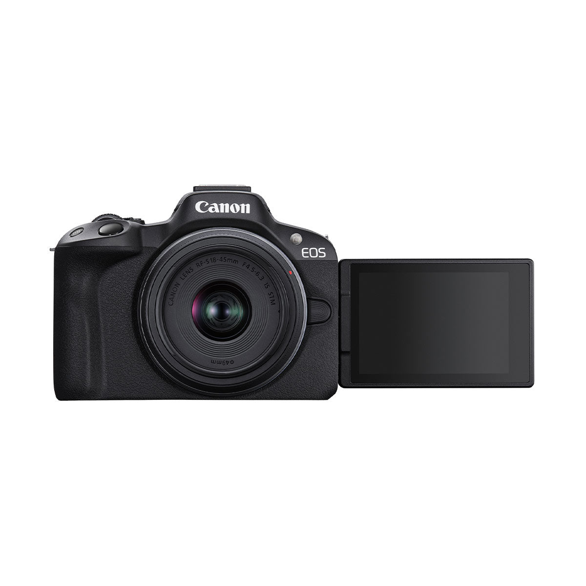 Canon EOS R50 Mirrorless Camera with RF-S 18-45mm f/4.5-6.3 IS STM Lens,  Black 5811C012