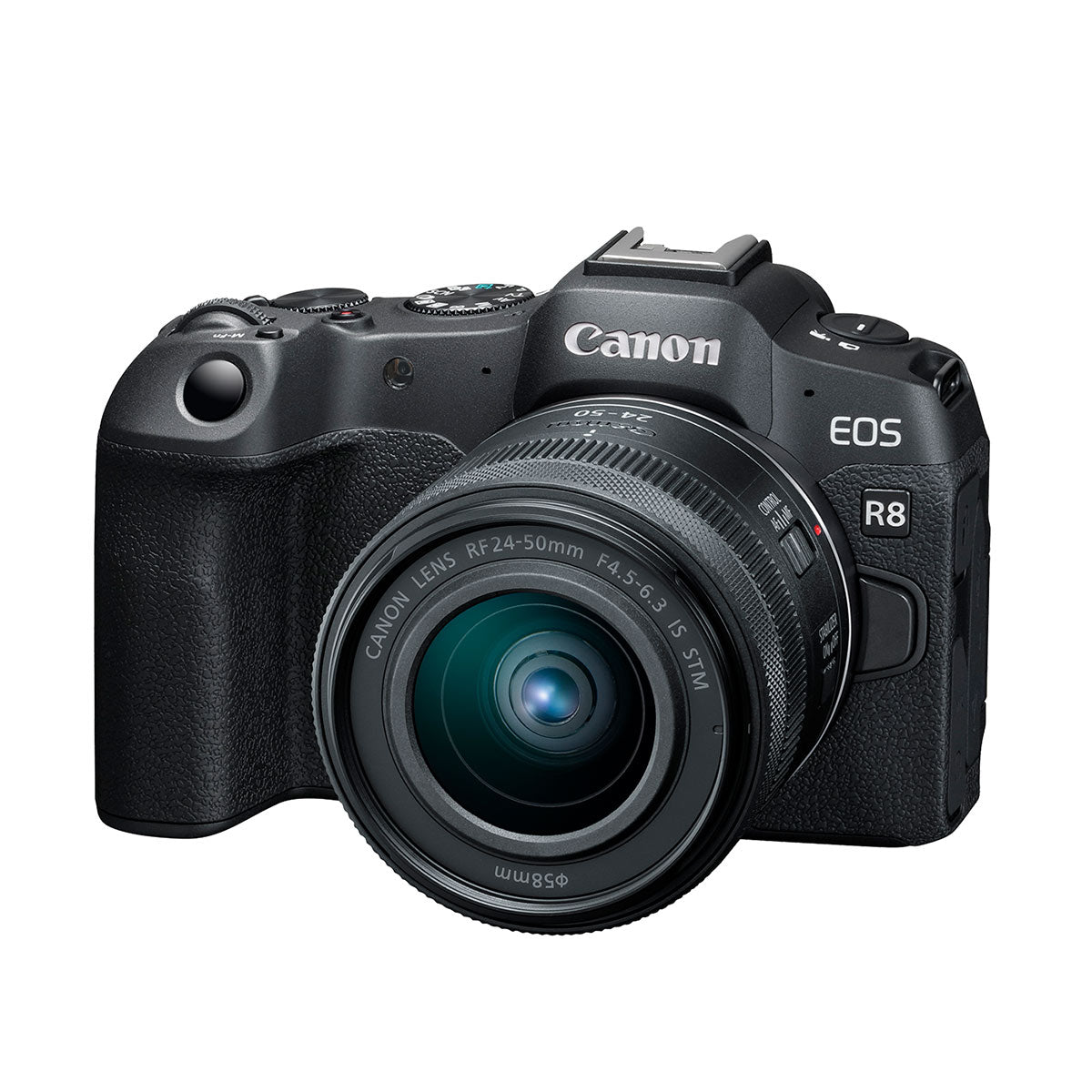 Canon EOS R8 Mirrorless Camera with RF 24-50mm f/4.5-6.3 IS STM Lens