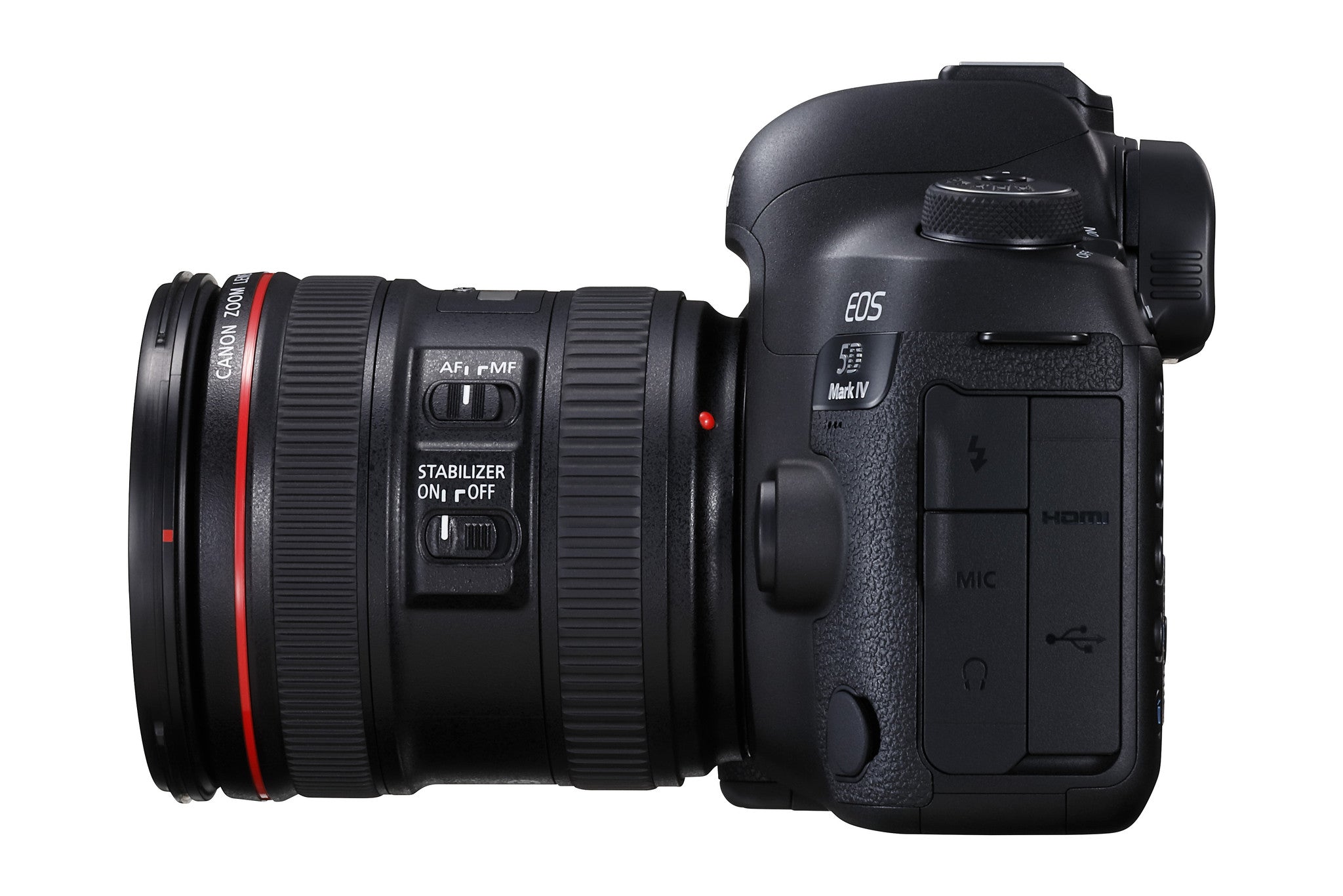 Canon EOS 5D Mark IV EF 24-70mm f/4 IS USM Digital Camera Kit, camera dslr cameras, Canon - Pictureline  - 3