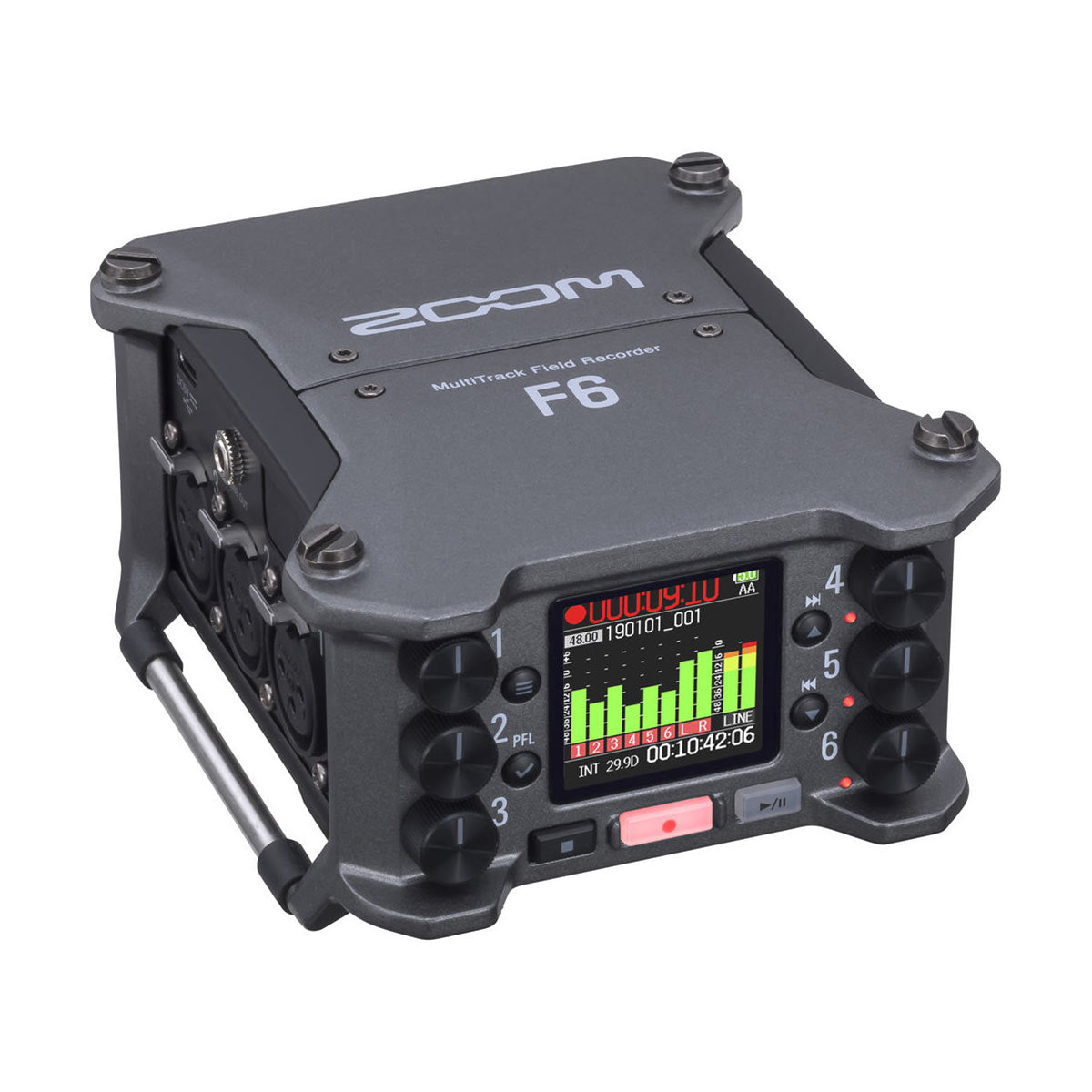 Zoom F6 6-Input / 14-Track Multi Track Field Recorder