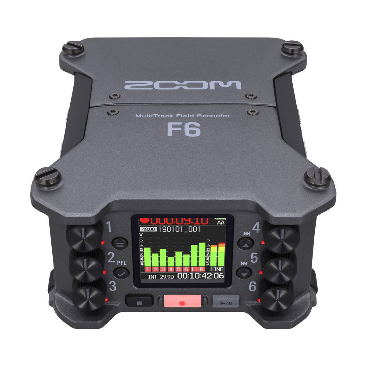 Zoom F6 6-Input / 14-Track Multi Track Field Recorder