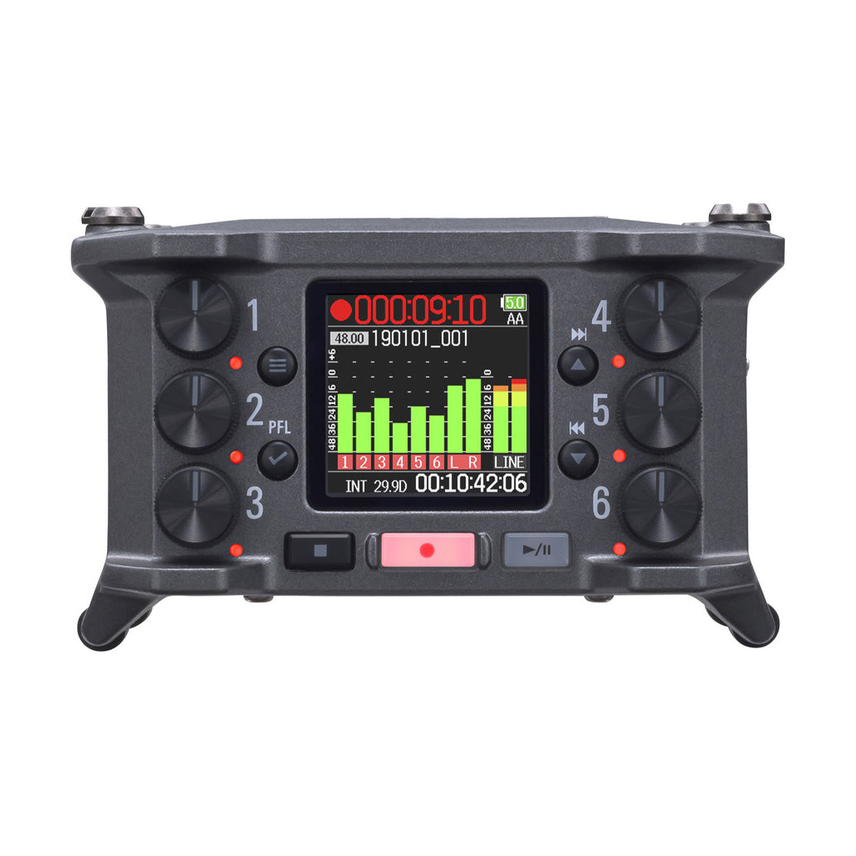 Zoom F6 6-Input / 14-Track Multi Track Field Recorder