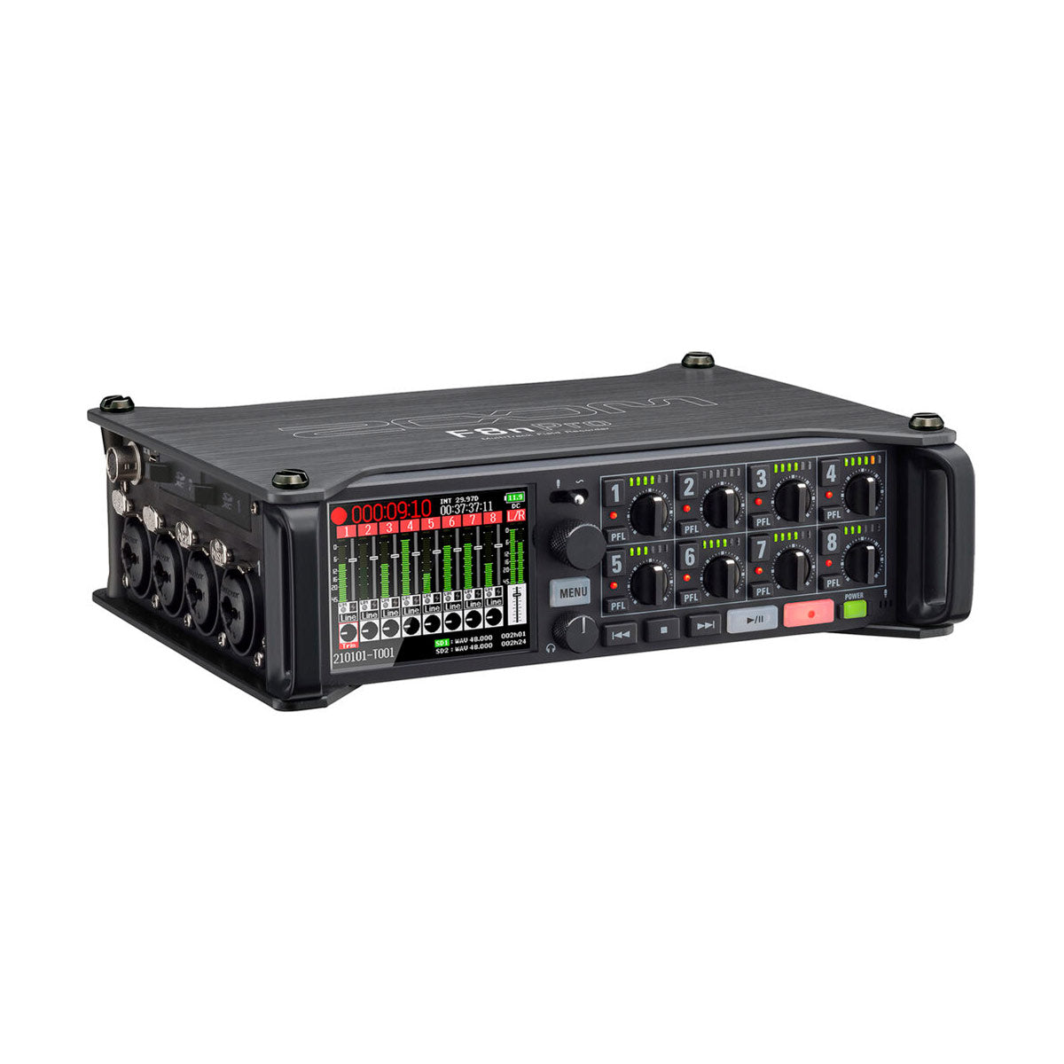 Zoom F8N PRO 8-Input / 10-Track Multitrack Field Recorder