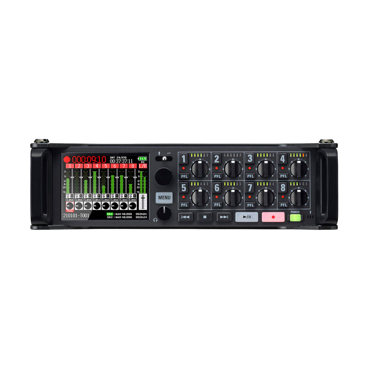 Zoom F8N PRO 8-Input / 10-Track Multitrack Field Recorder