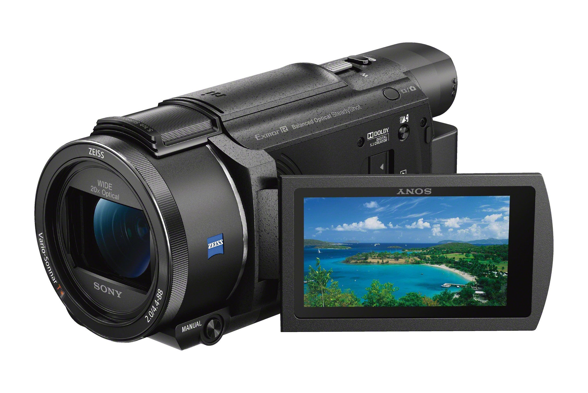 Sony FDR-AX53 4K Ultra HD Handycam Camcorder, video camcorders, Sony - Pictureline  - 4