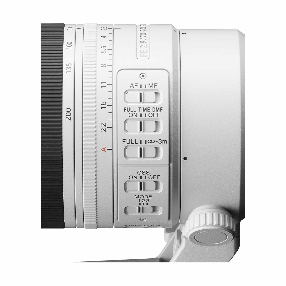  Sony FE 70-200mm F2.8 GM OSS II Full-Frame Constant-Aperture  telephoto Zoom G Master Lens (SEL70200GM2) White : Electronics