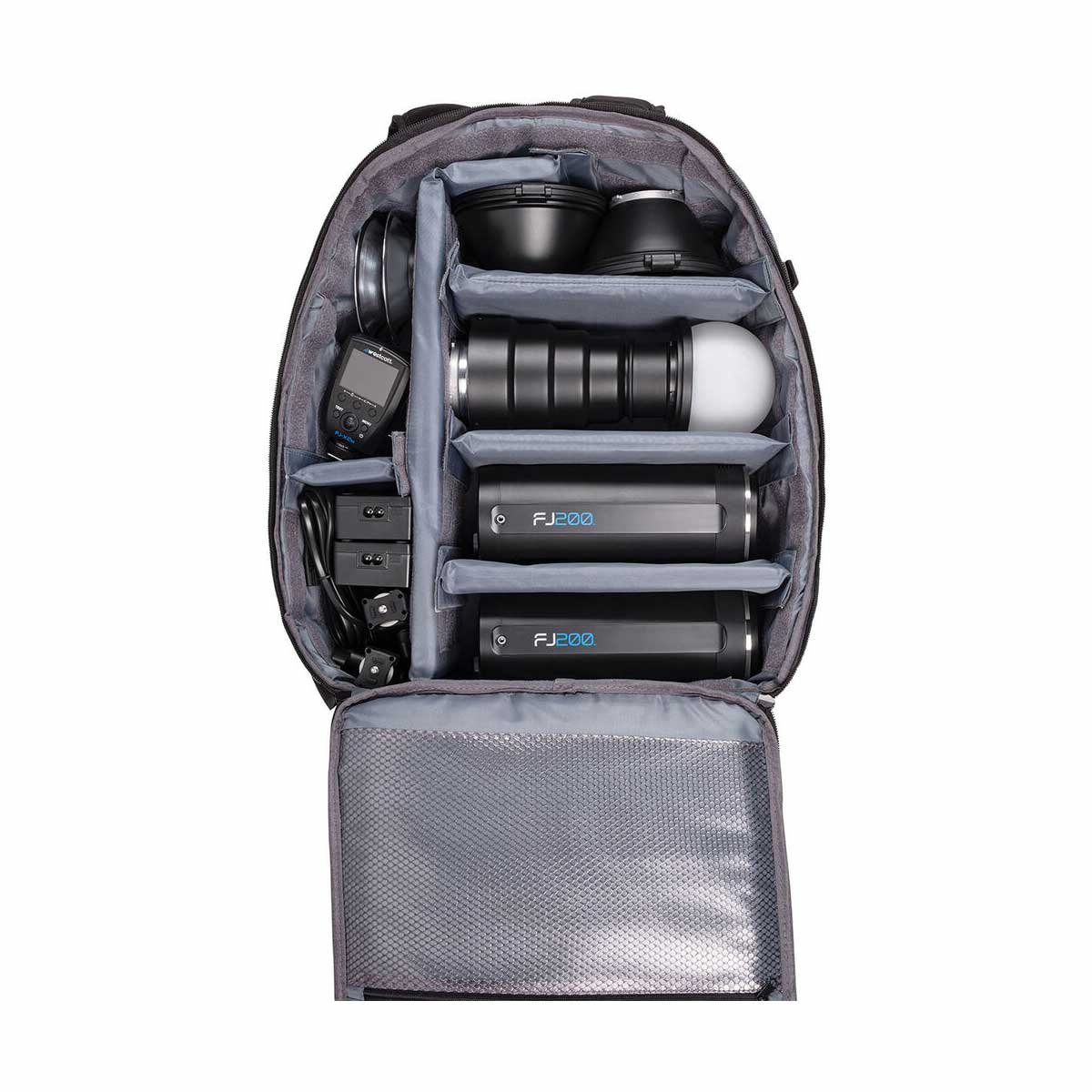 Westcott FJ200 Strobe 2-Light Backpack Kit with FJ-X2m Universal Wireless Trigger and Accessories