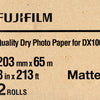 Fuji DX100 Paper Fine Art Matte 8
