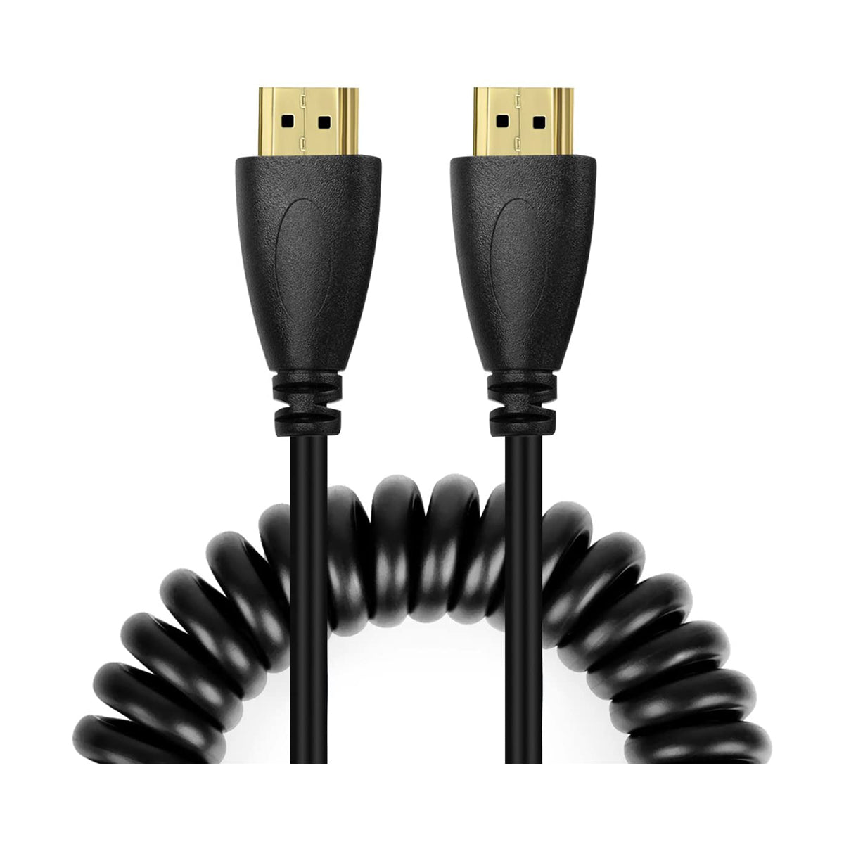 pictureline Full HDMI to Full HDMI Coiled 12” Cable