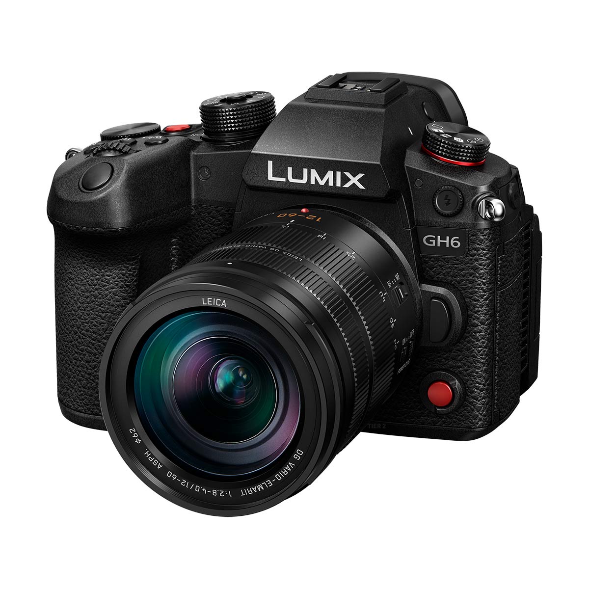 Panasonic Lumix GH6 Mirrorless Camera with Leica 12-60mm Lens Kit