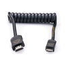 Atomos Atomflex HDMI Male to Mini-HDMI Coiled Cable (12 to 24