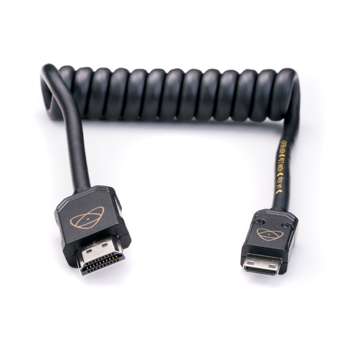 Atomos Atomflex HDMI Male to Mini-HDMI Coiled Cable (12 to 24")