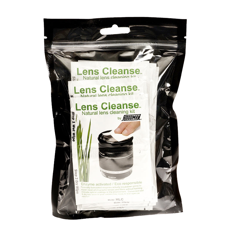Hoodman Lens Cleanse Natural Cleaning Kit (12 pack)