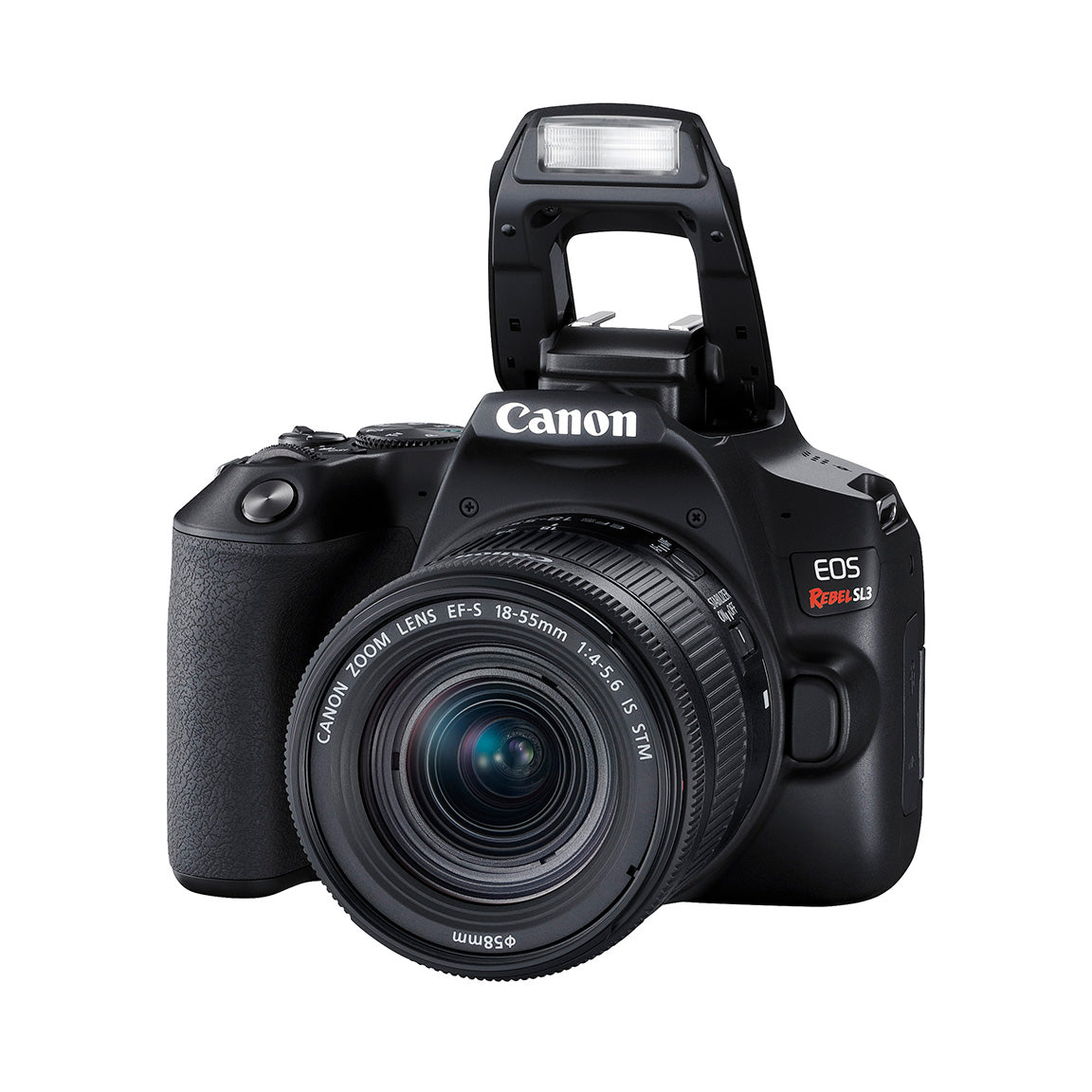 Canon EOS Rebel SL3 with EF-S 18-55mm STM Lens Kit (Black)