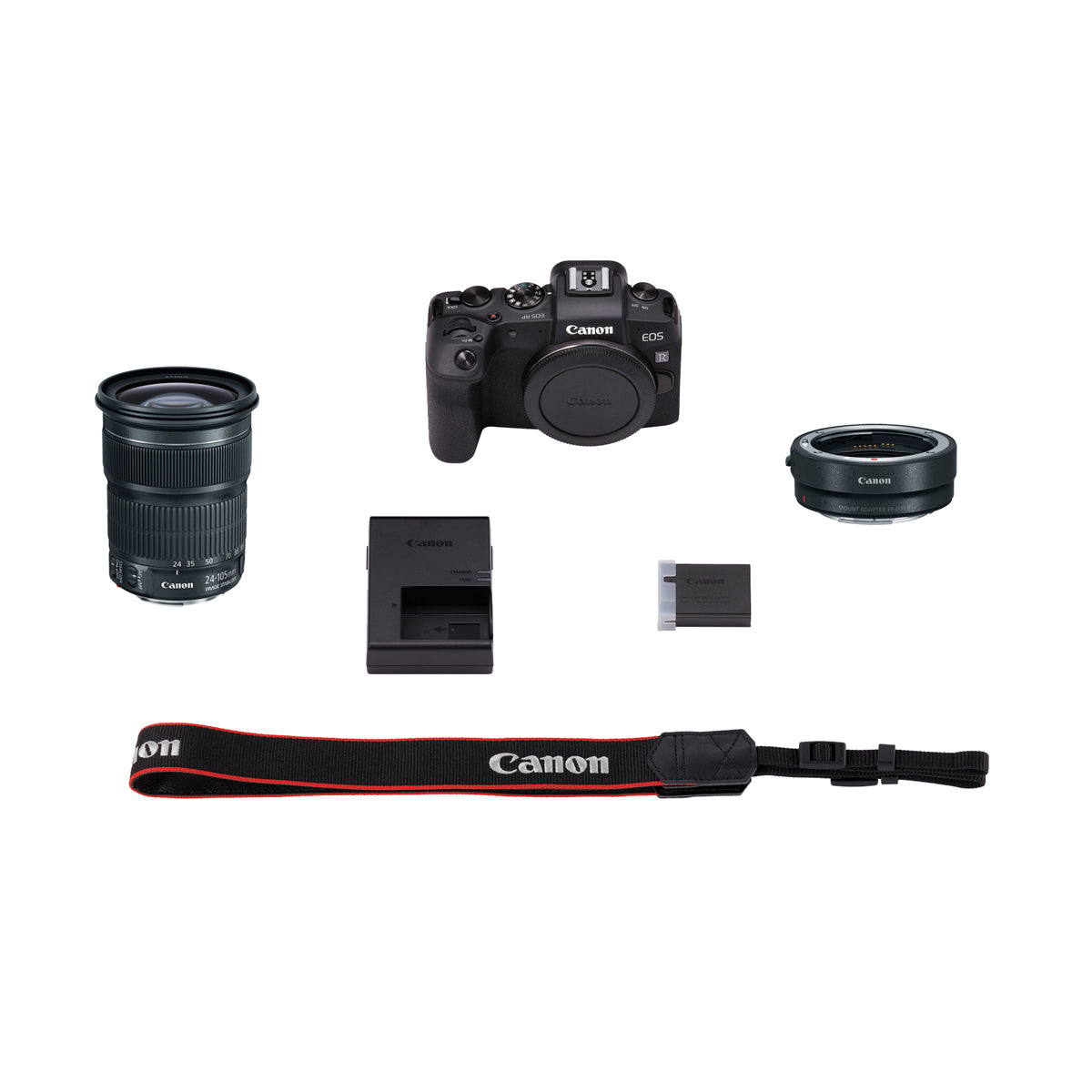 Canon EOS RP Mirrorless Digital Camera with EF-EOS R Mount Adapter & E