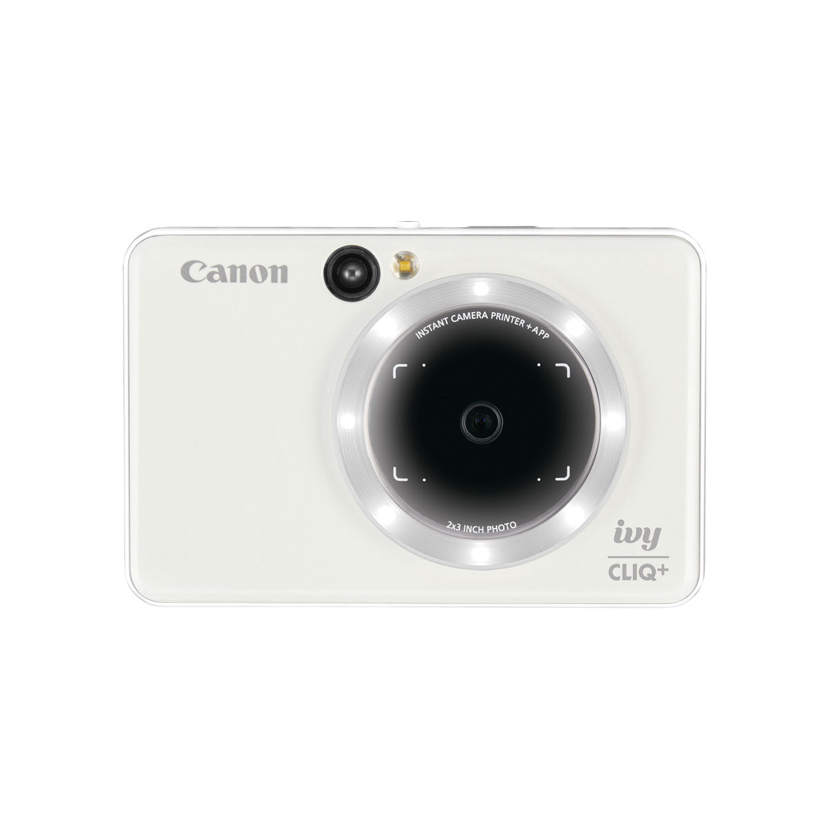 Canon IVY Cliq+ Instant Camera Printer (Pearl White)