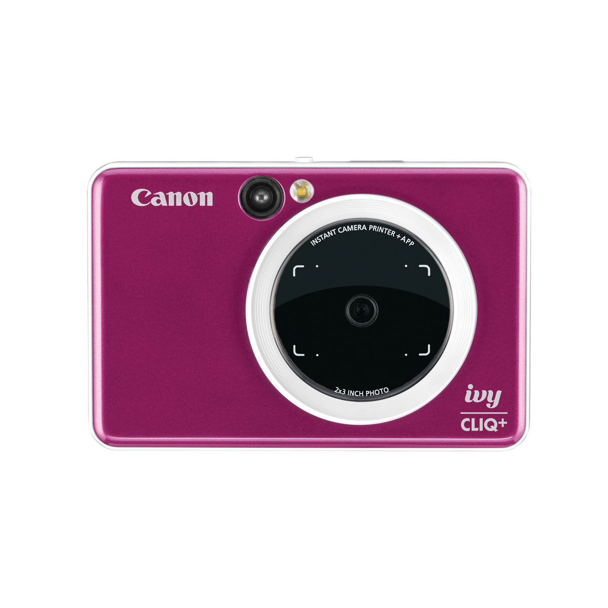 Canon IVY Cliq+ Instant Camera Printer (Ruby Red)