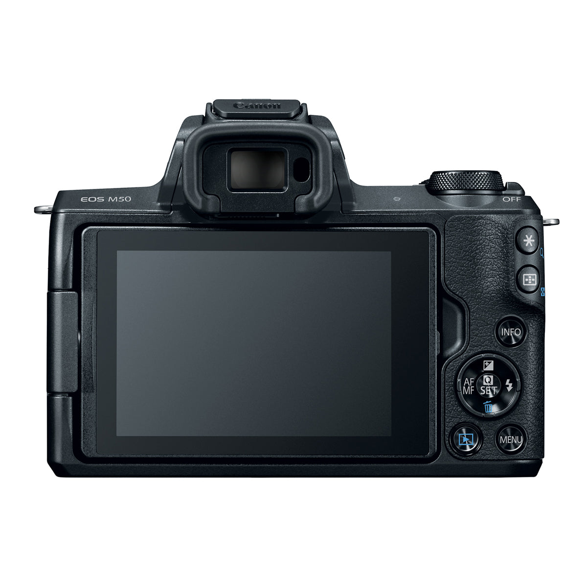 Canon EOS M50 with EF-M 15-45mm IS STM & EF-M 55-200 IS STM Lens Kit