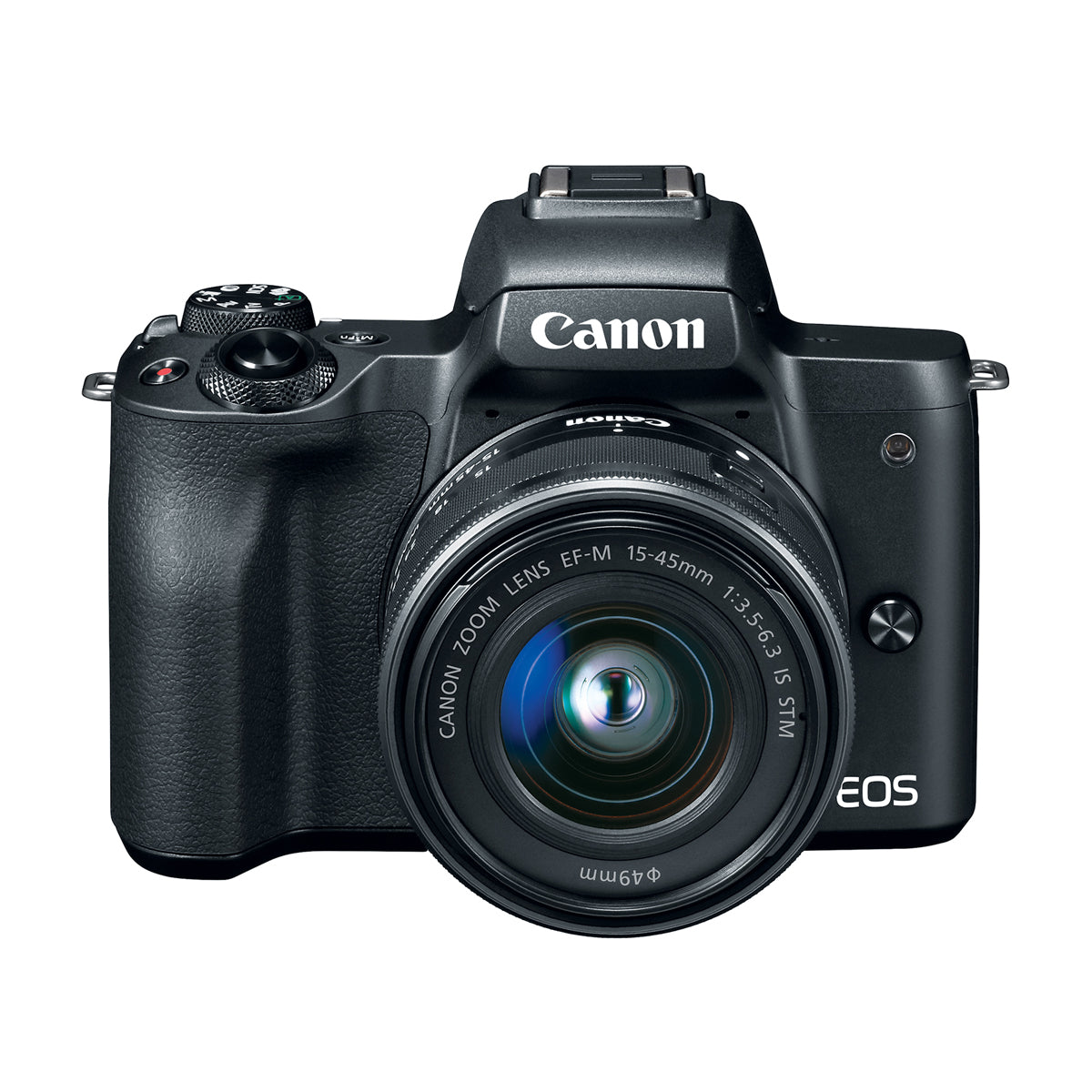 Canon EOS M50 with EF-M 15-45mm IS STM Lens Kit (Black)