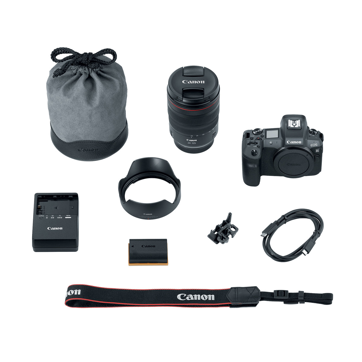 Canon EOS R Mirrorless Camera with RF 24-105mm f4L IS USM Kit