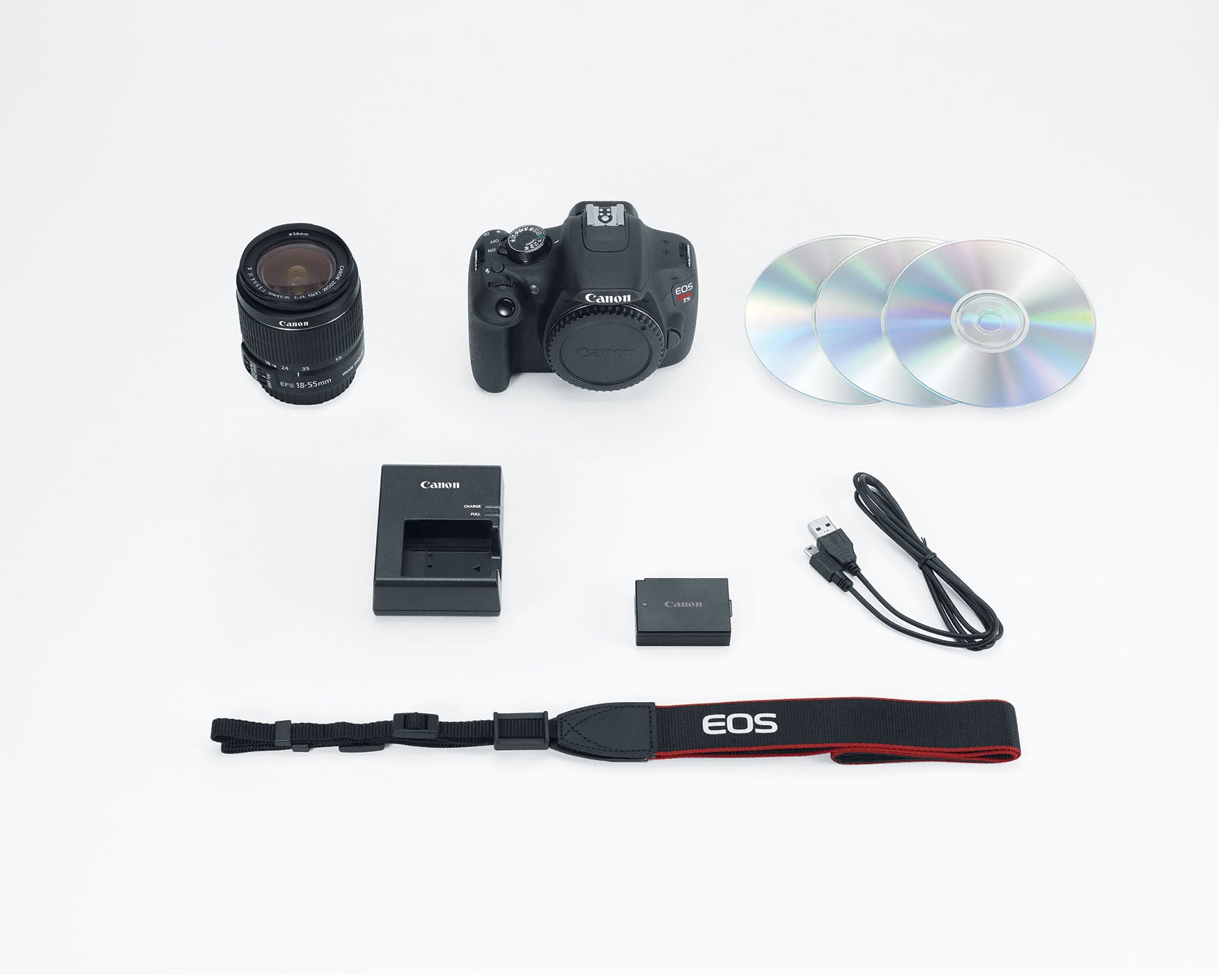 Canon EOS Rebel T5 18-55mm + 75-300mm + Bag Kit, discontinued, Canon - Pictureline  - 4