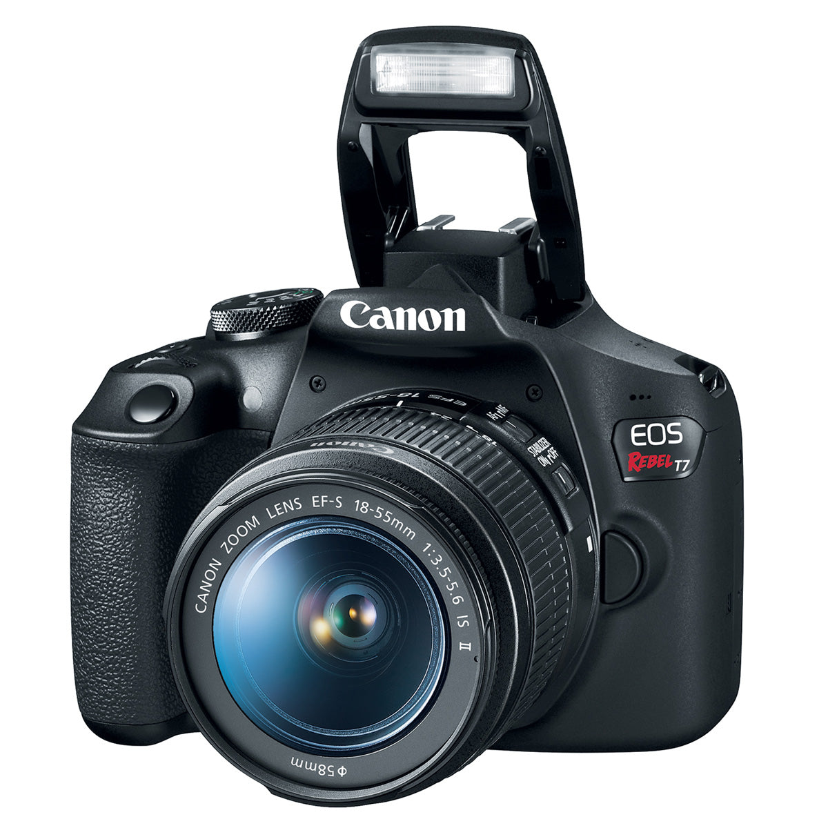 Canon EOS Rebel T7 18-55mm + 75-300mm + Bag Kit
