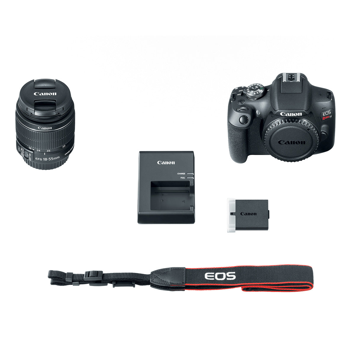 Canon EOS Rebel T7 18-55mm IS II Kit (Black)